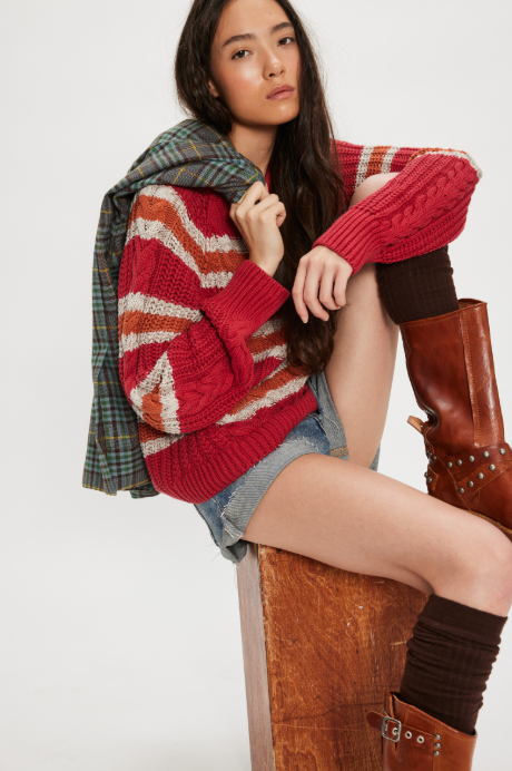 Frankie Cable Sweater