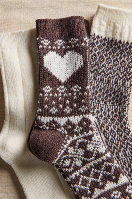 Nordic Knit Socks