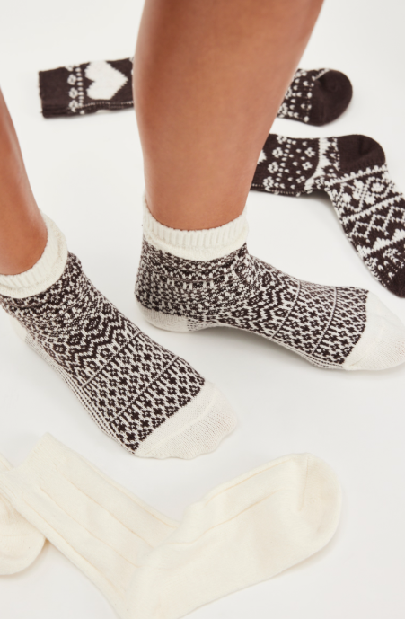 Nordic Knit Socks