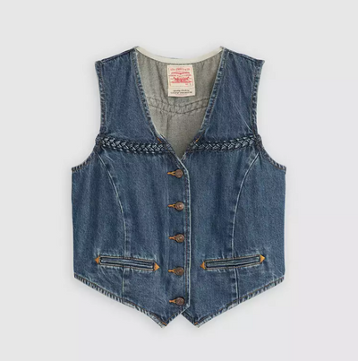 Levi's Braided Vest - big yikes