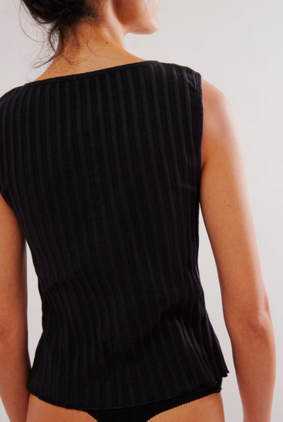 Tilly Vest - black
