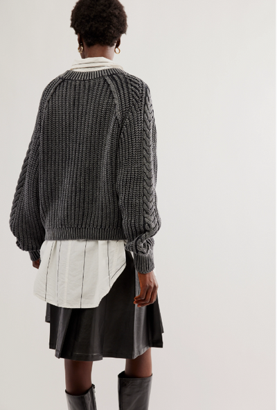 Frankie Cable Sweater