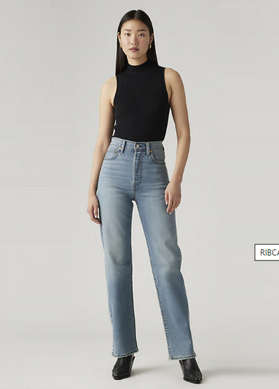 Levi's Ribcage Full Length - Ringing Bells No DX