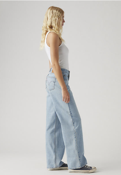 Levi's Low Loose - blasted stone