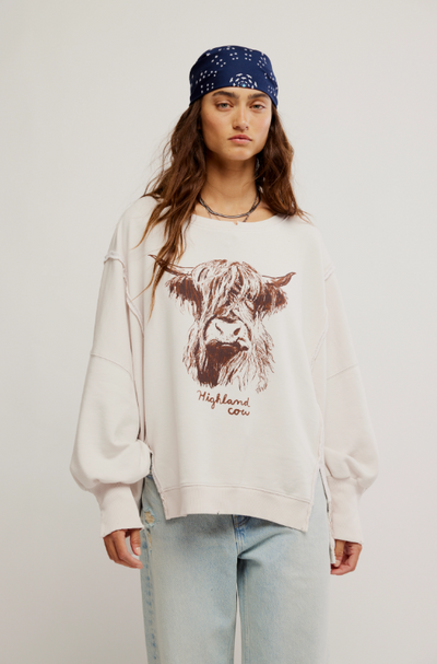 Graphic Camden - highland cow