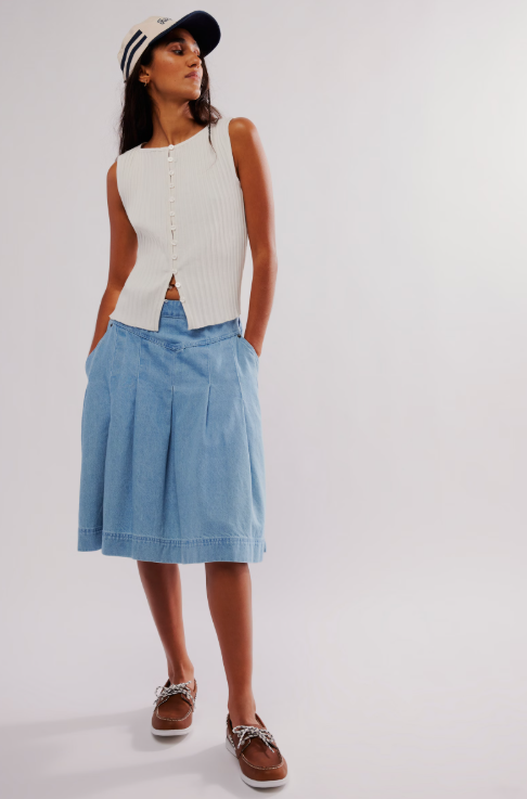 Tilly Vest - ivory