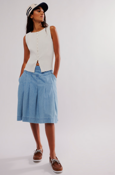 Tilly Vest - ivory