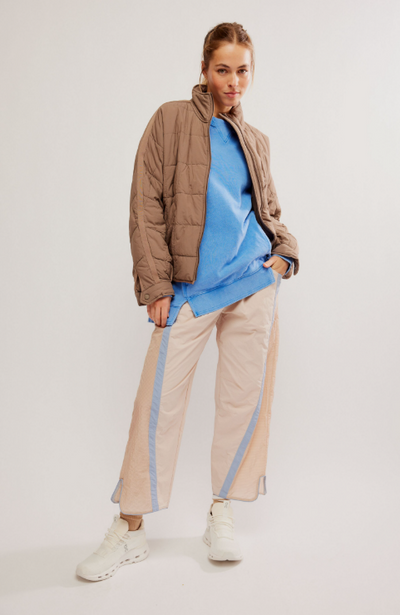 Pippa Packable Puffer Jacket - fossil
