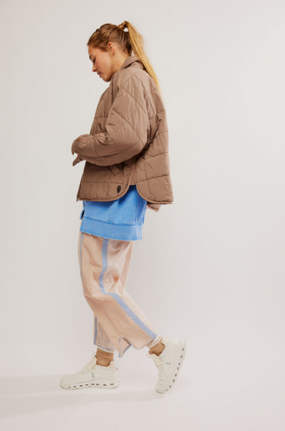 Pippa Packable Puffer Jacket - fossil