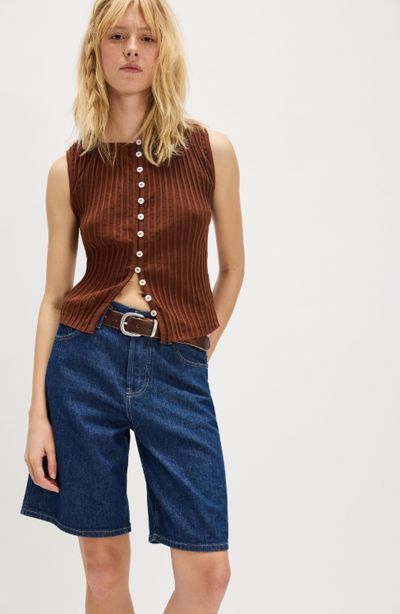 Tilly Vest - honey bronze