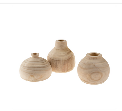 Woodspun Vase I