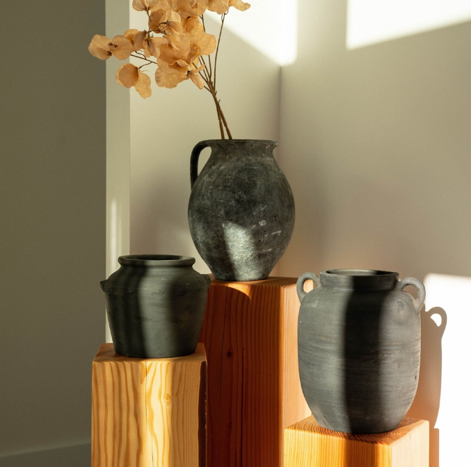 Provence Burnt Terracotta Vase - large