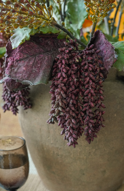 Dripping Seed Stem - dark purple