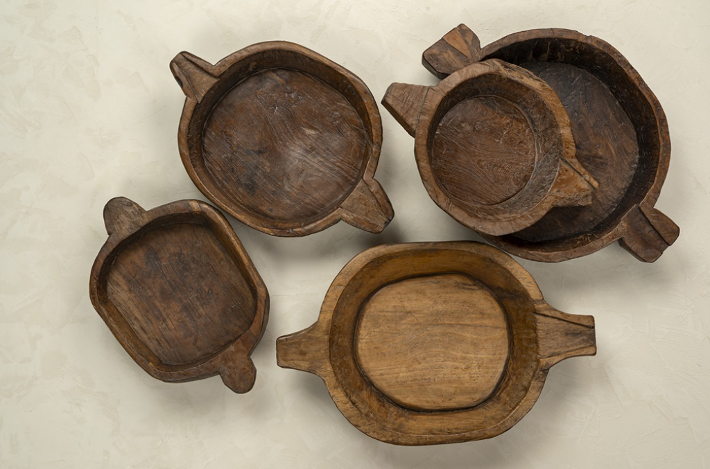 Found Vintage Wooden Parat
