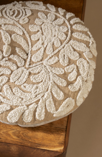 Wildflower Round Pillow