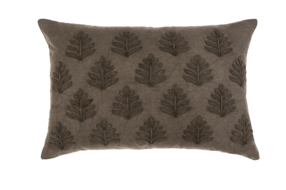 Orchard Pillow - charcoal