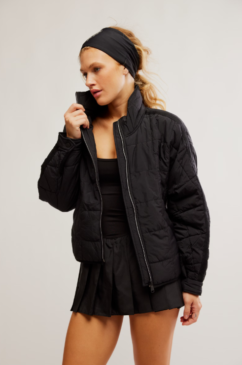 Pippa Packable Puffer - black