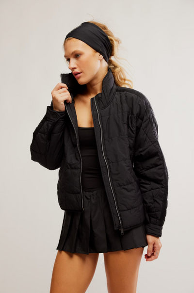 Pippa Packable Puffer - black