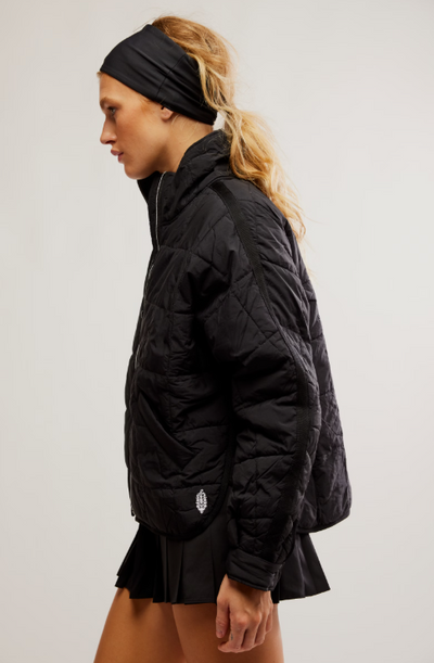 Pippa Packable Puffer - black