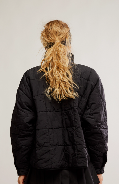 Pippa Packable Puffer - black