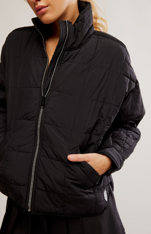Pippa Packable Puffer - black