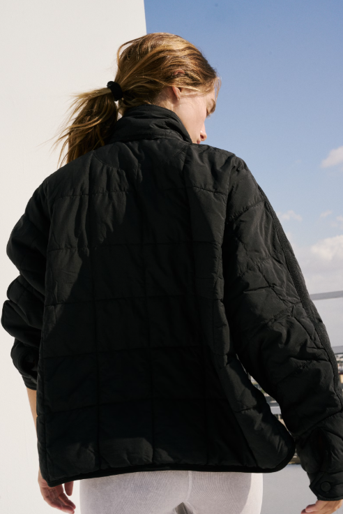 Pippa Packable Puffer - black