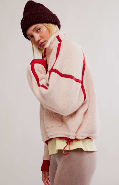 Mountain High 1/2 Zip - ballet slipper