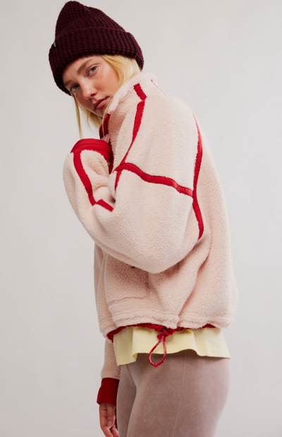 Mountain High 1/2 Zip - ballet slipper
