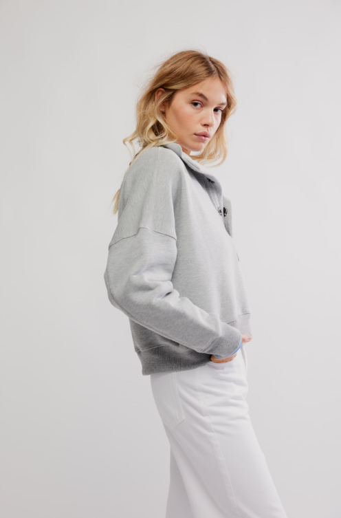 Timeless pullover - heather grey