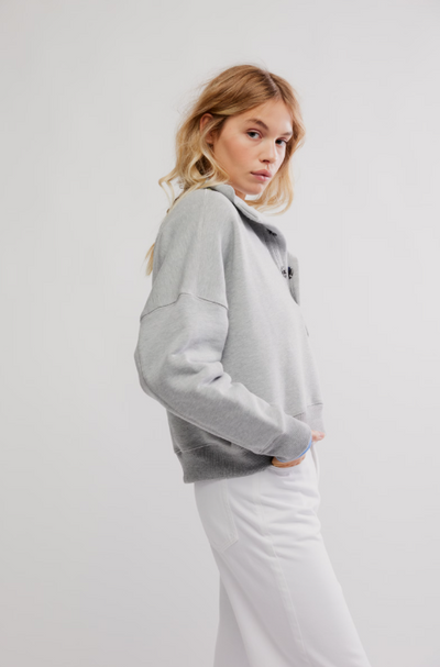 Timeless pullover - heather grey