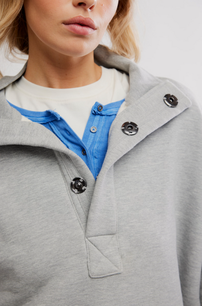 Timeless pullover - heather grey