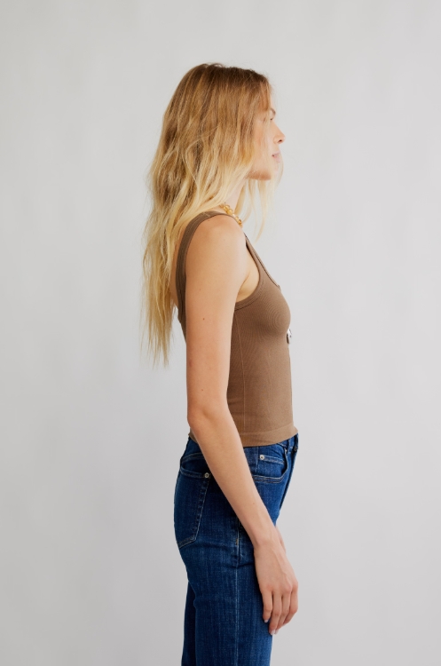 Simply Soft Cami - teak