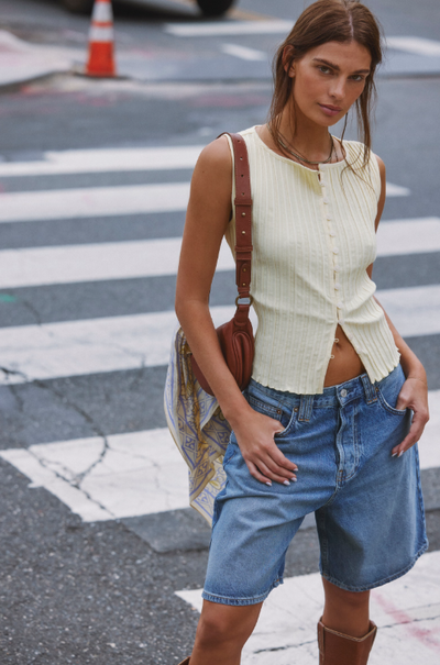 Tilly Vest - mellow yellow