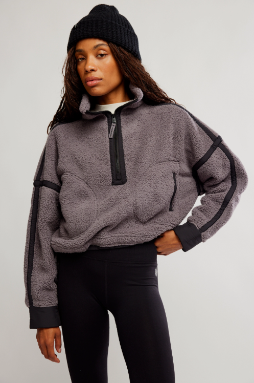 Mountain High 1/2 Zip - gunmetal