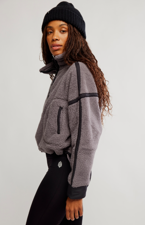 Mountain High 1/2 Zip - gunmetal