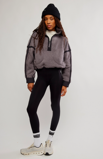 Mountain High 1/2 Zip - gunmetal