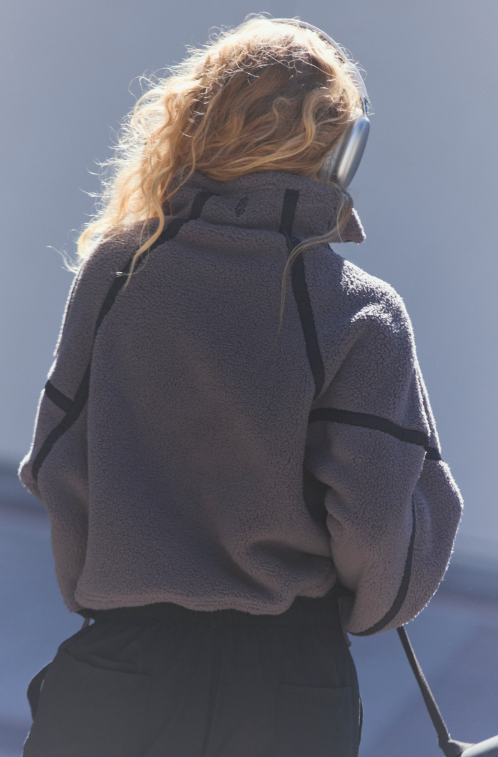 Mountain High 1/2 Zip - gunmetal