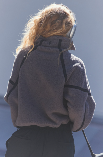 Mountain High 1/2 Zip - gunmetal