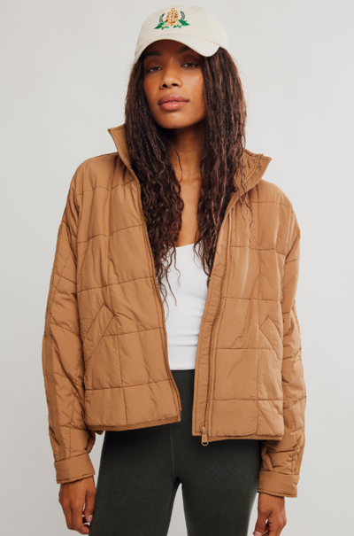 Pippa Packable Puffer - Twig