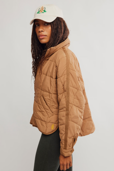 Pippa Packable Puffer - Twig