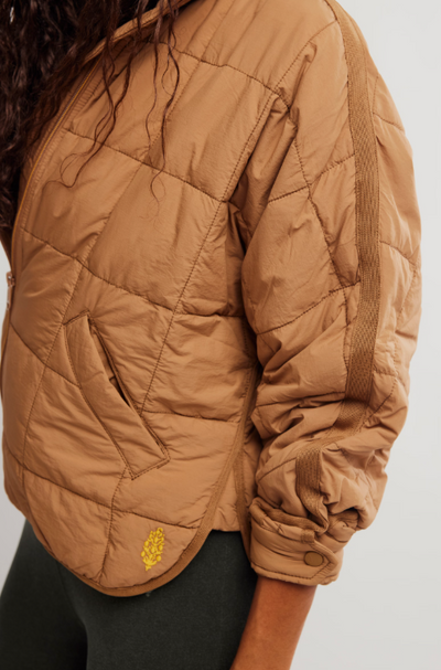 Pippa Packable Puffer - Twig