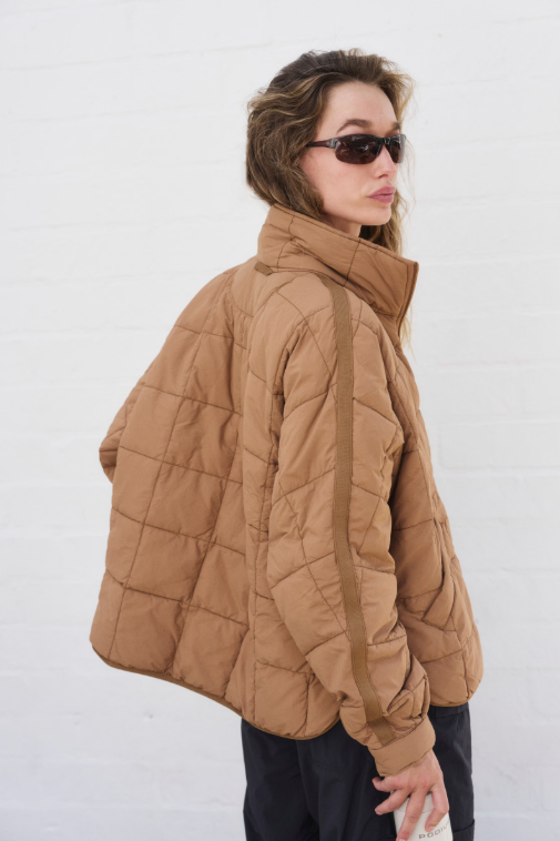 Pippa Packable Puffer - Twig