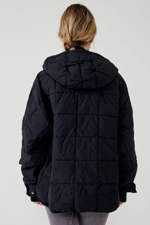 Pippa Packable Pullover - black