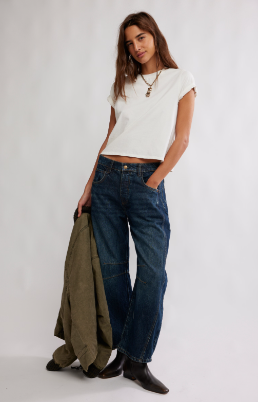 Free People Good Luck Barrel - deep end