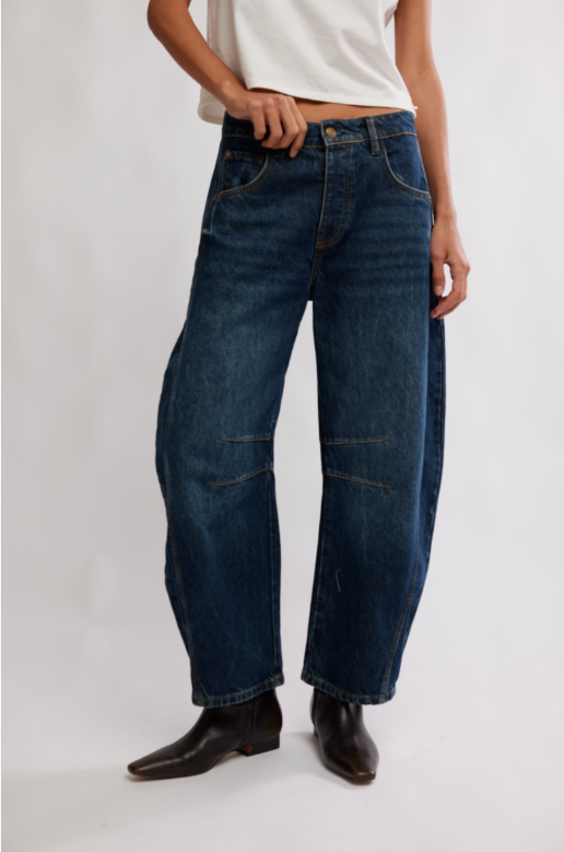 Free People Good Luck Barrel - deep end