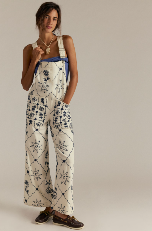 Free People Rising Sun Overall