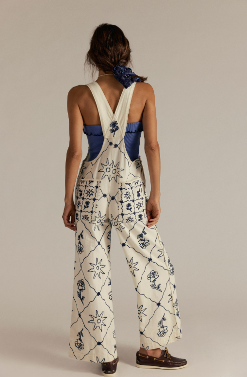 Free People Rising Sun Overall