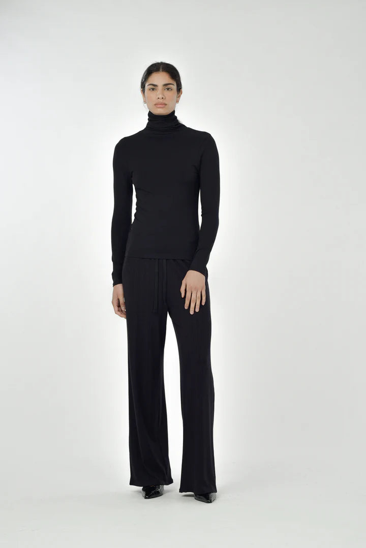 Cynthia Turtleneck - black