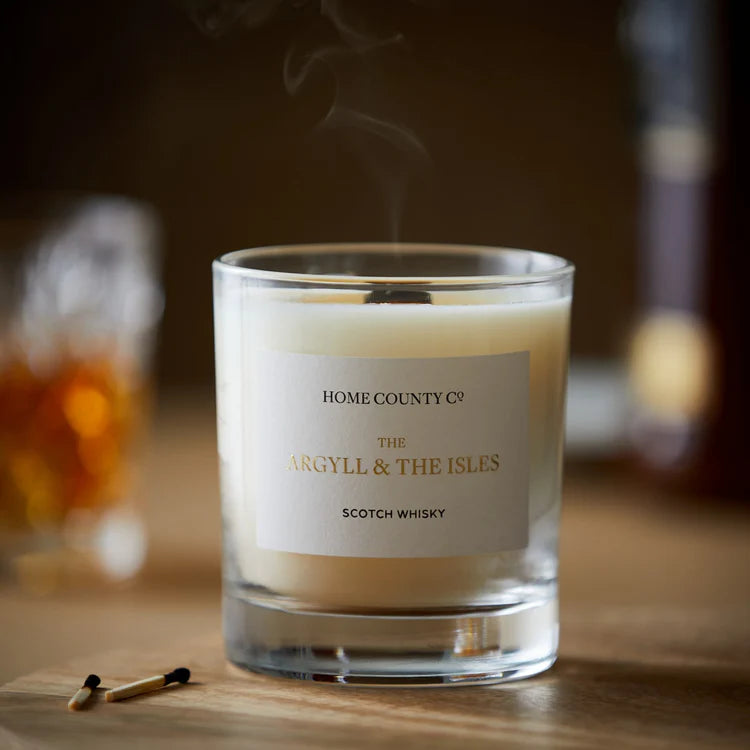 The Argyll and The Isles - Scotch Whiskey Candle