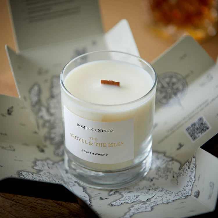 The Argyll and The Isles - Scotch Whiskey Candle